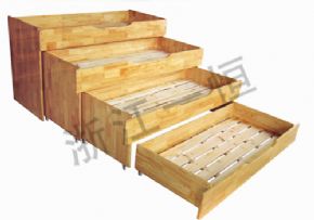 兒童床系列進(jìn)口四抽床