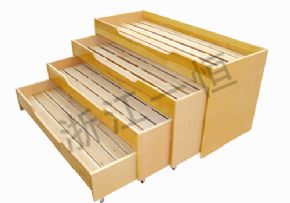 兒童床系列木質(zhì)抽拉床