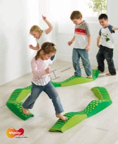 感官知覺系列波浪觸覺步道