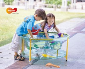 感官知覺(jué)系列娃娃沙箱（透明綠）