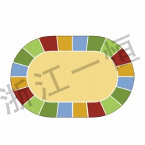 攀爬鉆類自然邊界坐毯