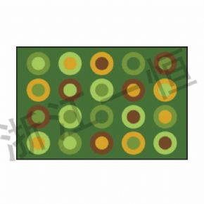 攀爬鉆類自然圓圈坐毯