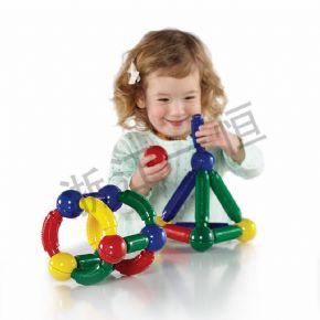 拼搭類磁力棒益智積木 -- 60件