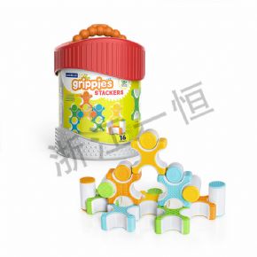 觸覺類磁力親握積木疊加系列 16 件