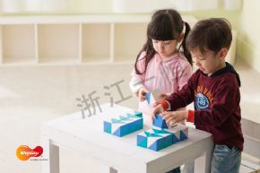 視覺類藍色海洋積木--視覺辨認