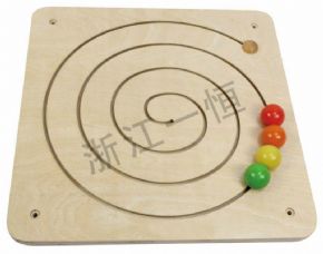 視覺(jué)類(lèi)墻面游戲－螺旋滑軌