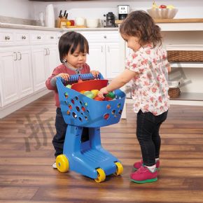 發(fā)展語言認知類簡約購物車（藍色、粉色）