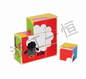 發(fā)展語(yǔ)言認(rèn)知類農(nóng)場(chǎng)六面拼圖