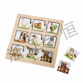 發(fā)展語(yǔ)言認(rèn)知類配對(duì)游戲板