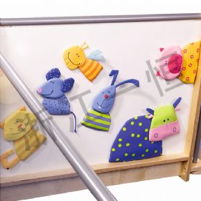 發(fā)展語言認(rèn)知類磁性貼畫-動物