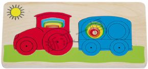 發(fā)展語(yǔ)言認(rèn)知類(lèi)多層拼圖 --- 拖拉機(jī)