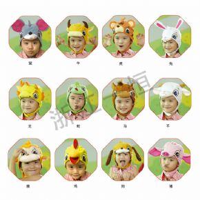 表演道具類頭飾系列之十二生肖舞臺劇