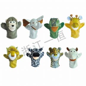 表演道具類野生動物手掌偶