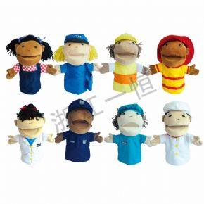 表演道具類職業(yè)人物手掌偶