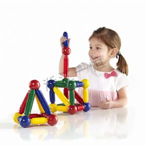 桌面積木類磁力棒益智積木 -- 30件