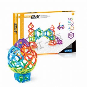桌面積木類磁力片搭建系統(tǒng) -- 原生態(tài)100件