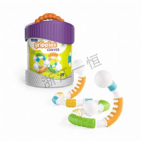 桌面積木類磁力親握積木－弧形系列 20 件