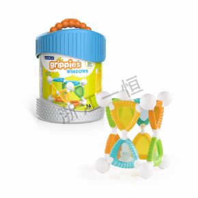 桌面積木類磁力親握積木視窗系列 16 件