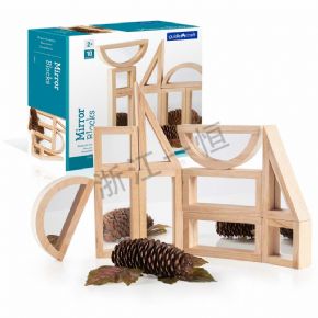 桌面積木類鏡子積木（10塊裝）