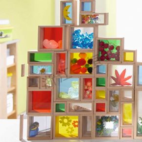 桌面積木類小櫥窗積木