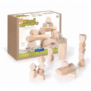 桌面積木類異形堆疊積木